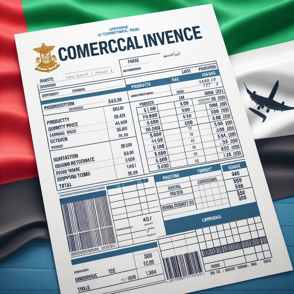 Commercial Invoice in the UAE