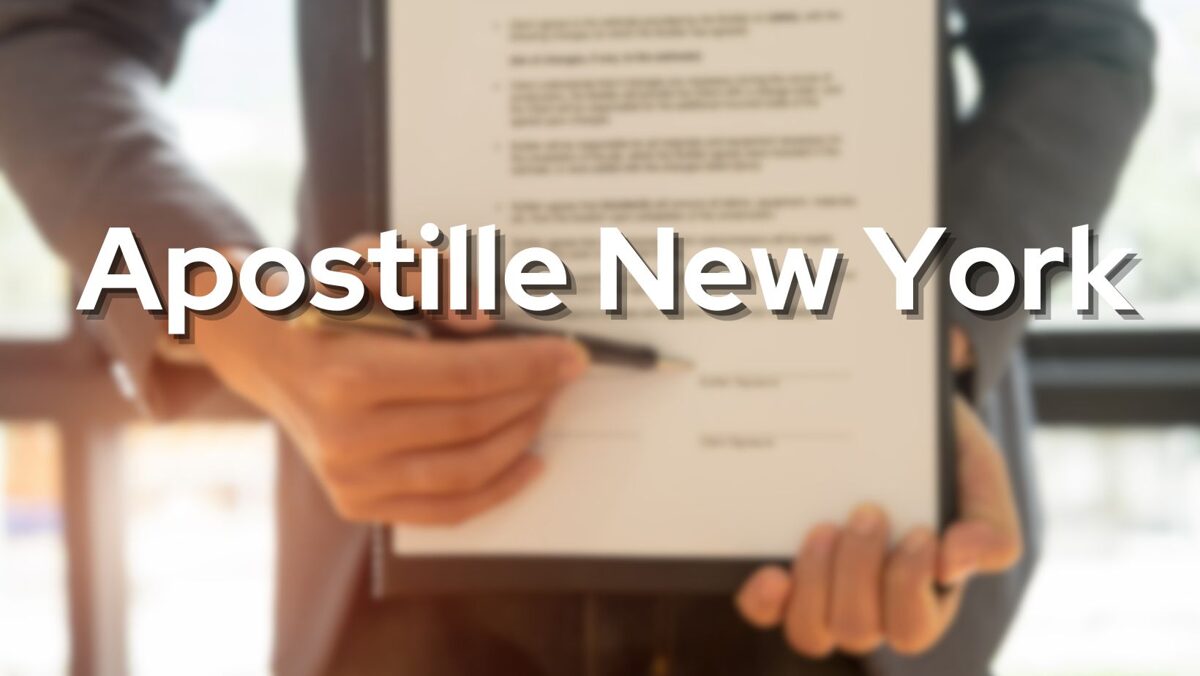 Apostille New York