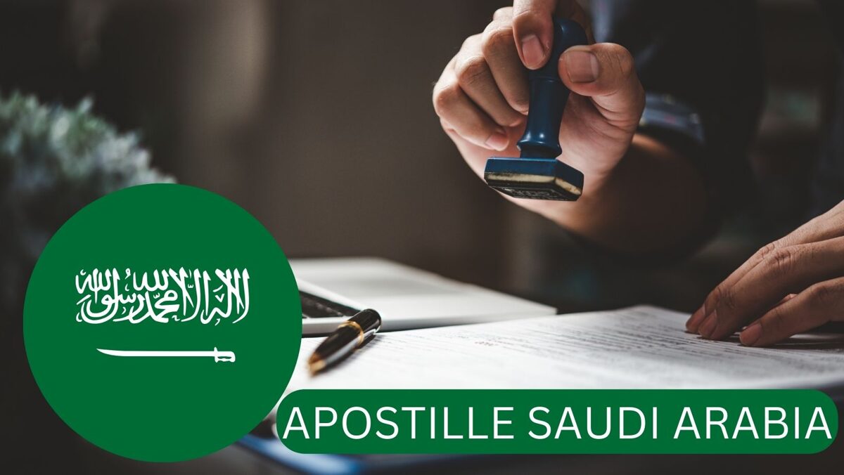 Saudi Arabia Apostille