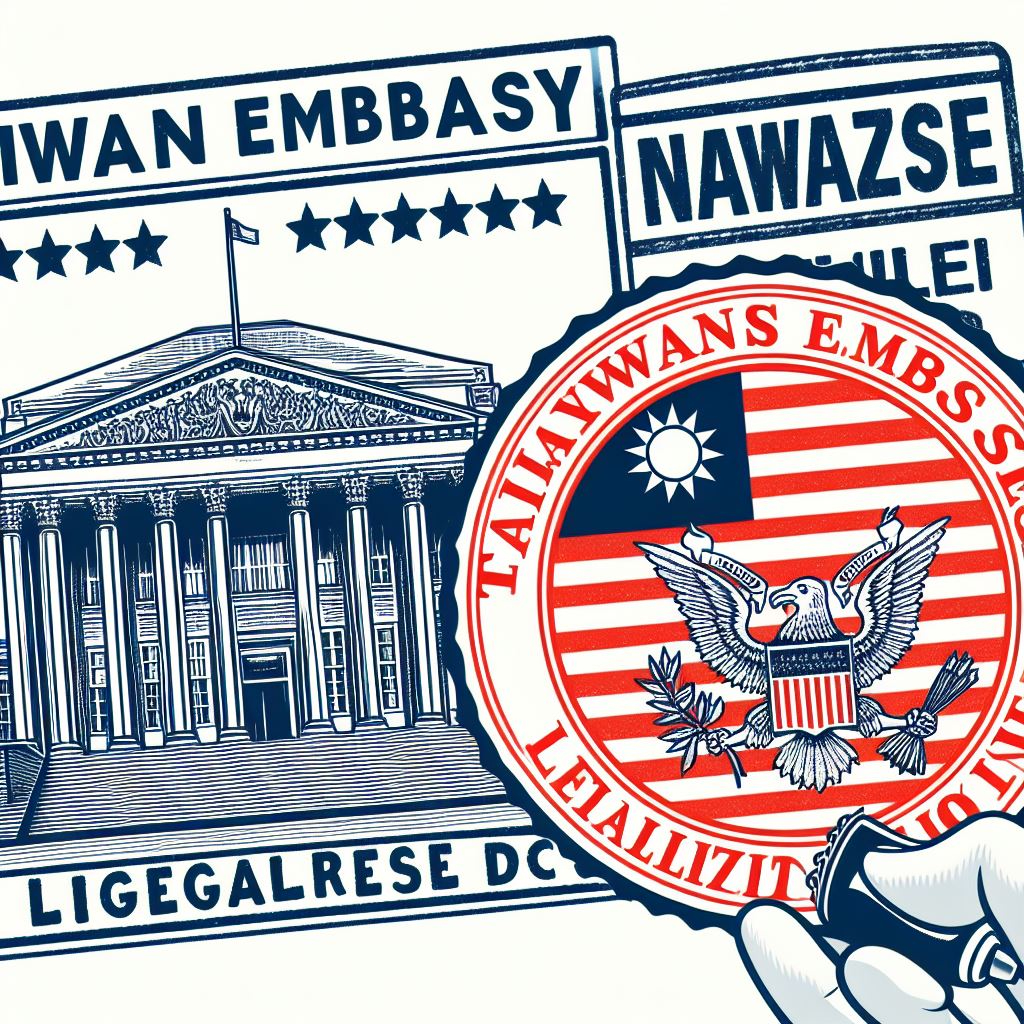 Taiwan embassy legalization